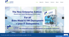 Desktop Screenshot of openqrm.com